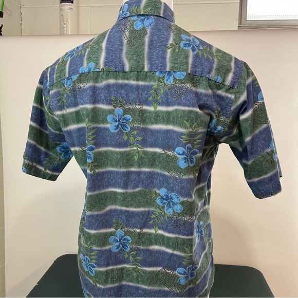 Vintage Consensus Sportswear Polo Shirt M Hawaiian (441) - Picture 2 of 7